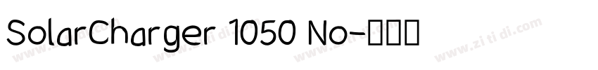 SolarCharger 1050 No字体转换